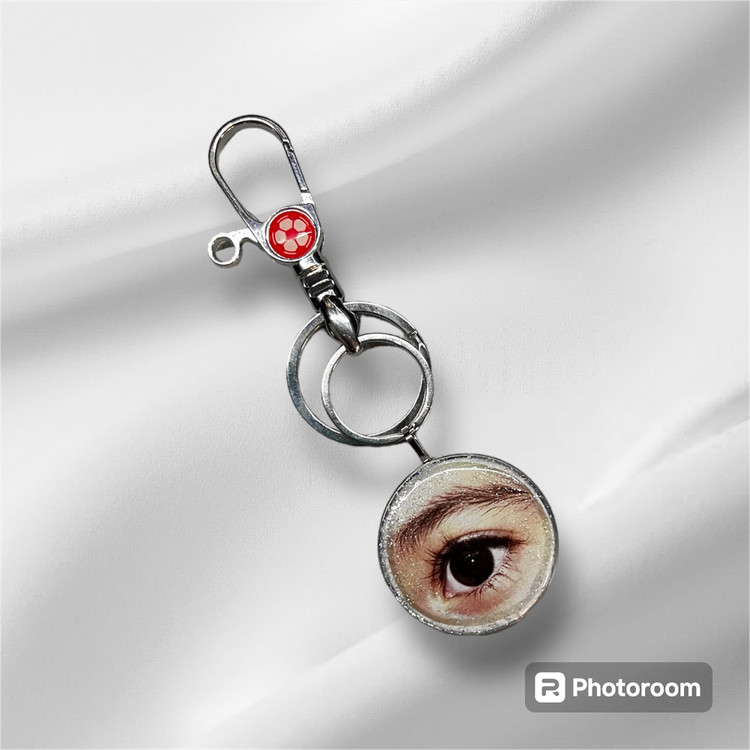 سرکلیدی رزینی دایرهای و طرح سفارشی | دستساز و خاص